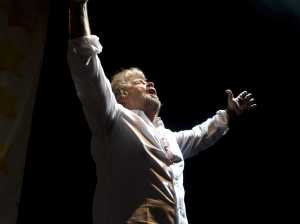 Grillo im Teatro Smeraldo (Foto: Luca Faccio)