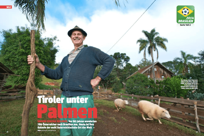 Albrecht vor seinem Hof am Rande von Dreizehnlinden (Foto: Ricardo Herrgott)
