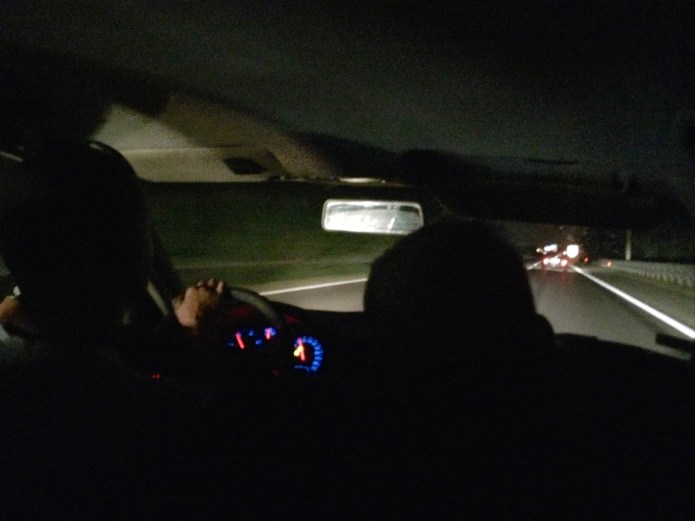 Im Schlepperauto nach Budapest